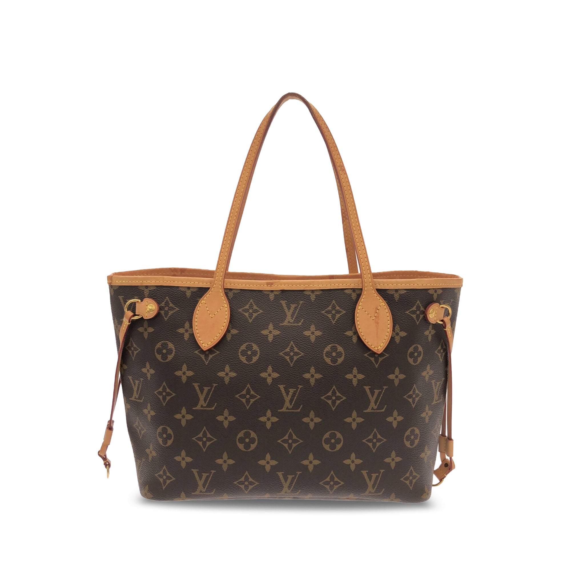 Brown LV Monogram Neverfull PM Tote Bag