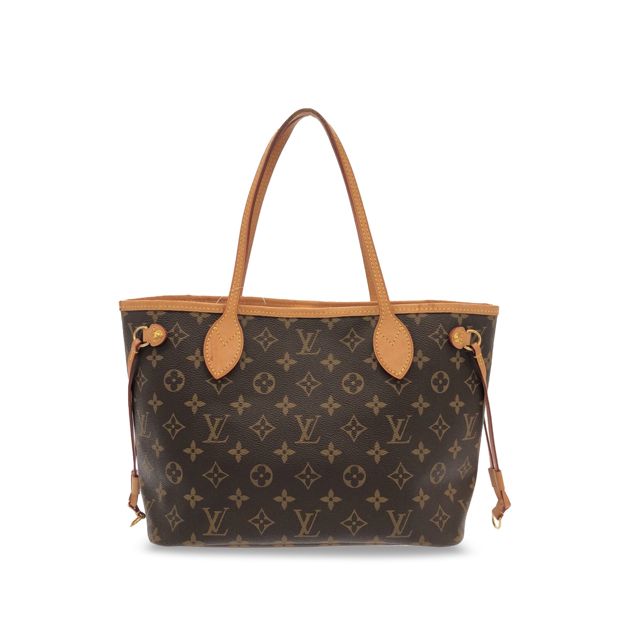 Brown LV Monogram Neverfull PM Tote Bag