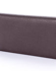PRD Dark Brown Saffiano Zippy Wallet 2M1220 with Cards & Box