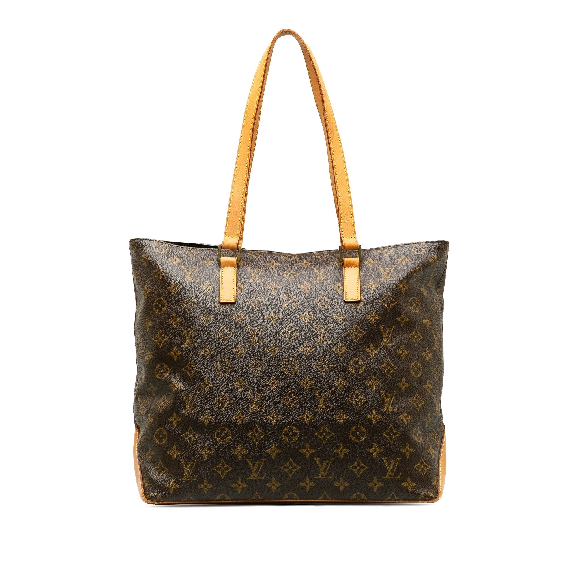 Brown LV Monogram Cabas Alto Tote Bag