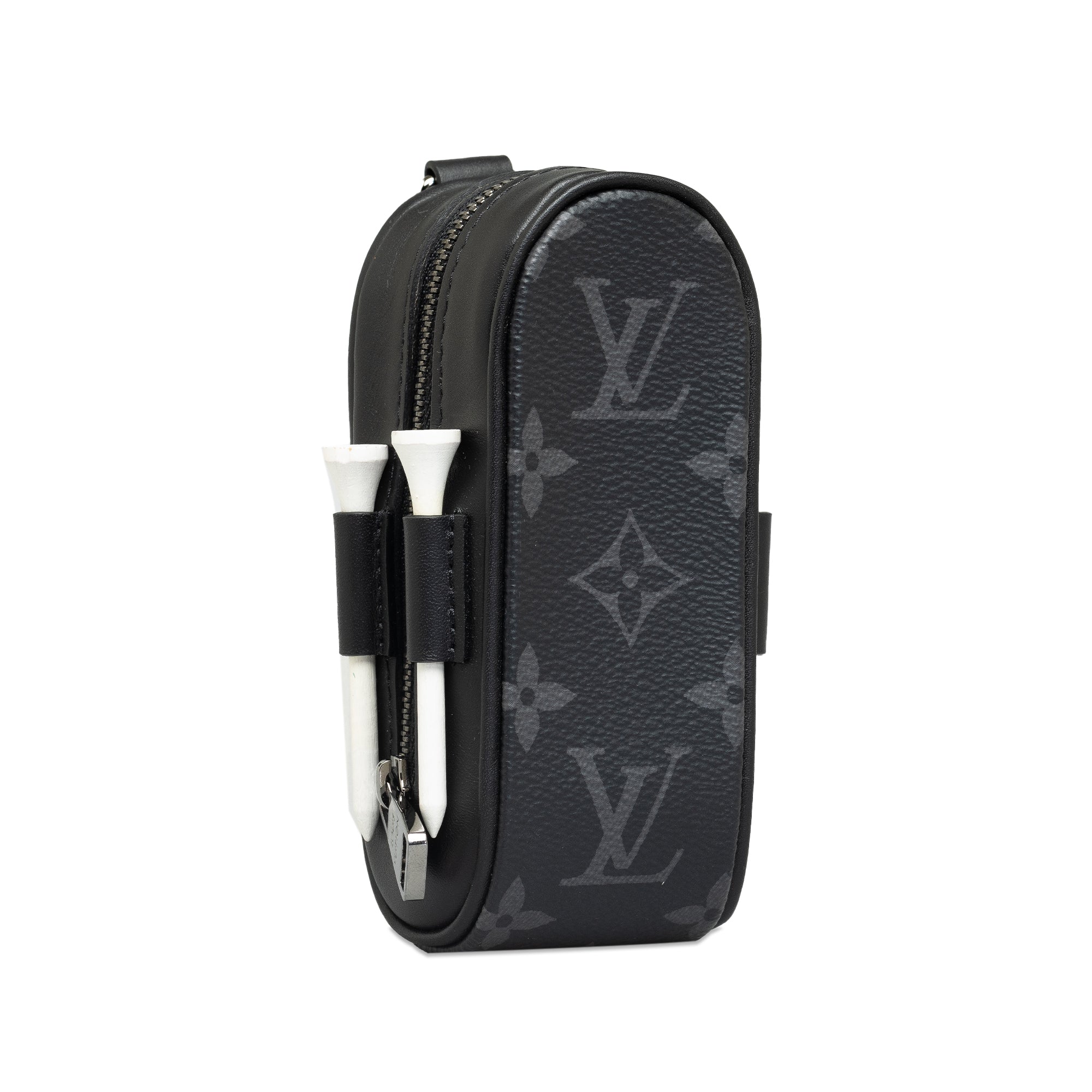 Black LV Monogram Eclipse Andrews Golf Kit