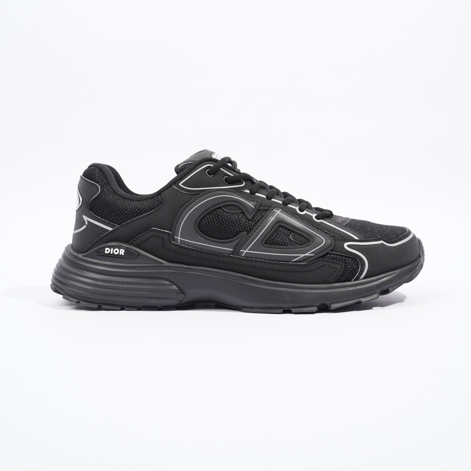 Christian D1OR B30 Black / Grey Mesh EU 44.5 UK 10.5