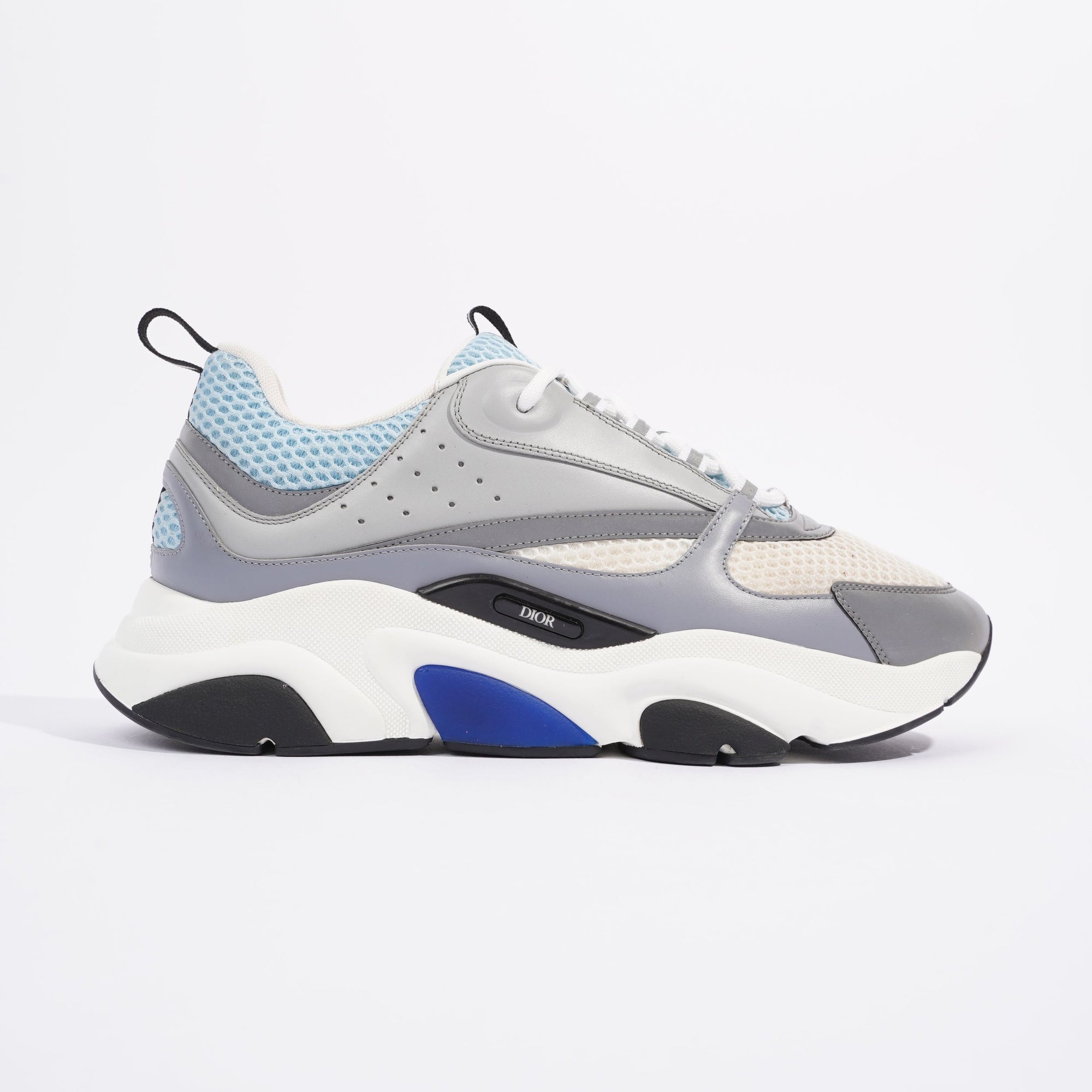 Christian D1OR B22 White / Grey / Light Blue Mesh EU 44 UK 10
