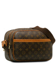 Brown LV Monogram Reporter PM Crossbody Bag
