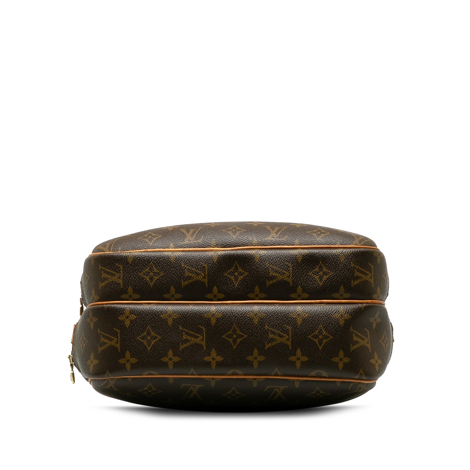 Brown LV Monogram Reporter PM Crossbody Bag