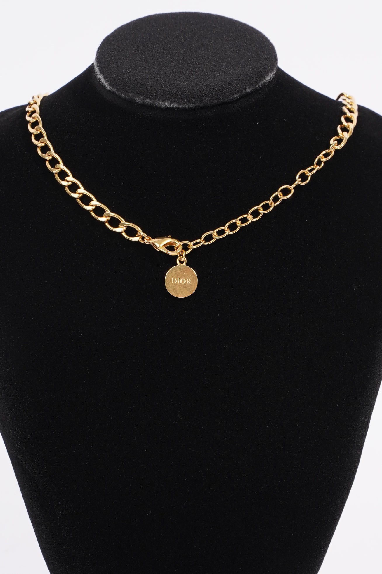 Christian D1OR 30 Montaigne Choker Gold Base Metal