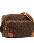Brown LV Monogram Nil Crossbody Bag