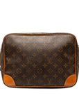 Brown LV Monogram Nil Crossbody Bag