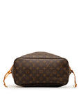 Brown LV Monogram Neverfull MM Tote Bag