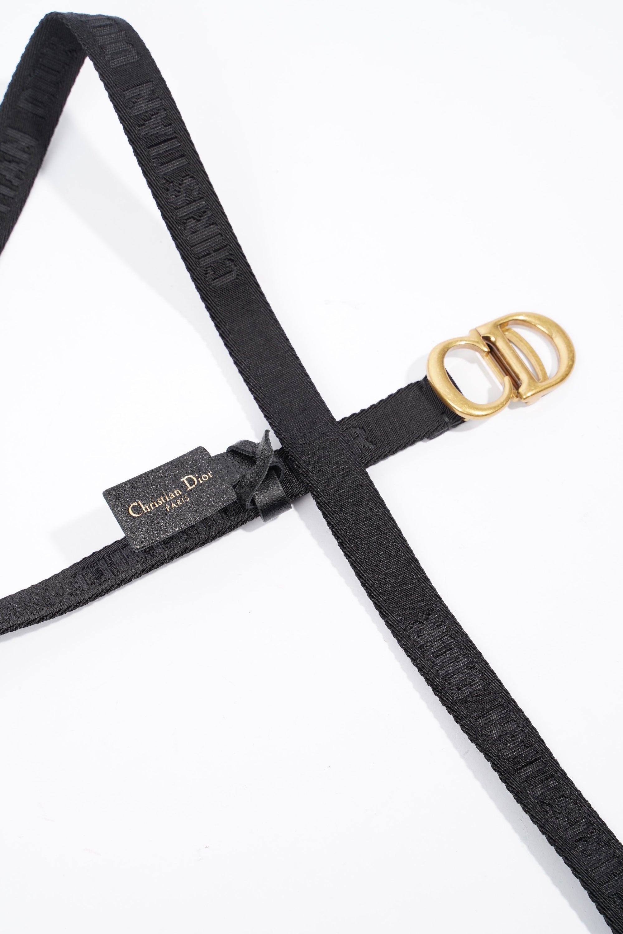 Christian D1OR Belt Black Nylon 110