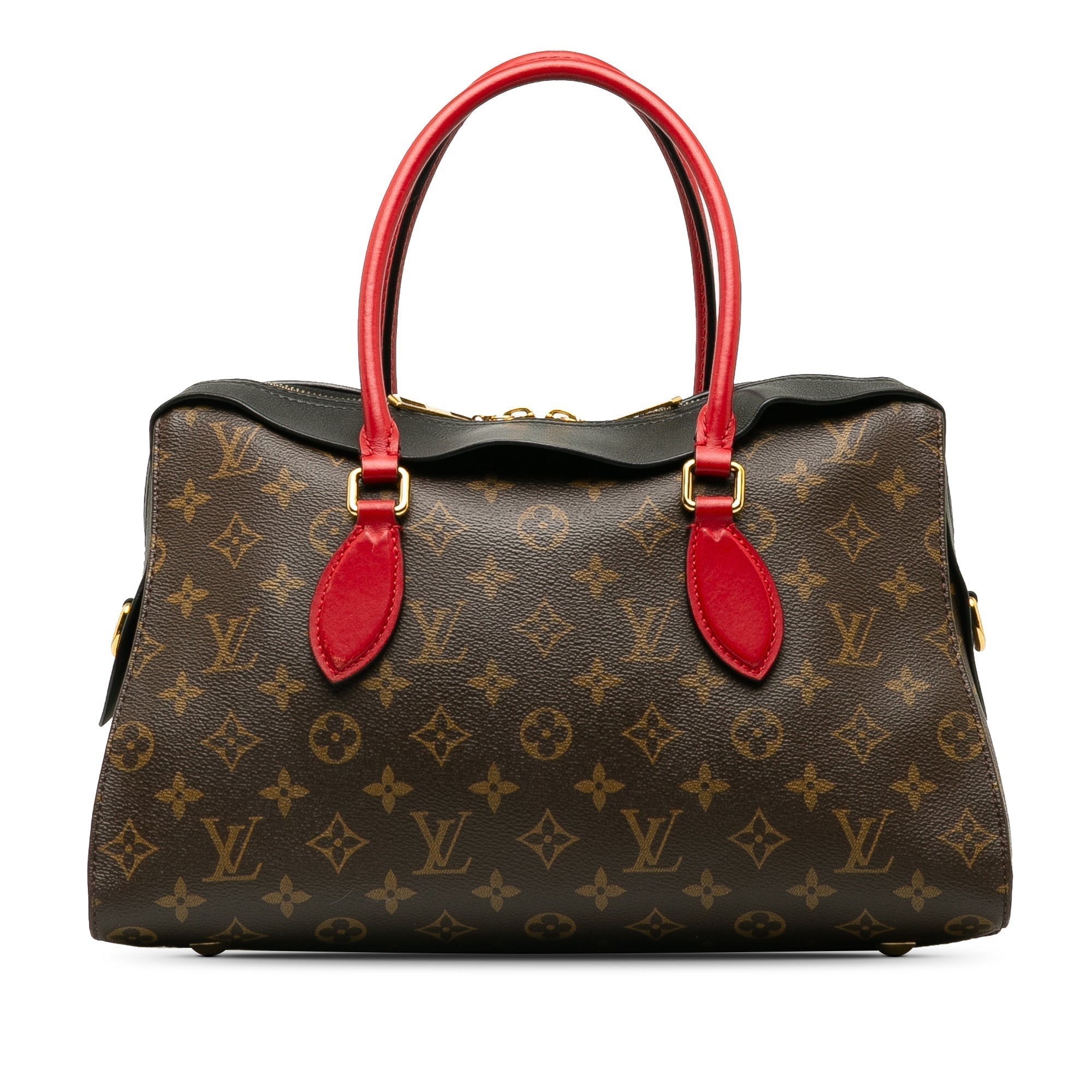 Brown LV Monogram Tuileries Satchel