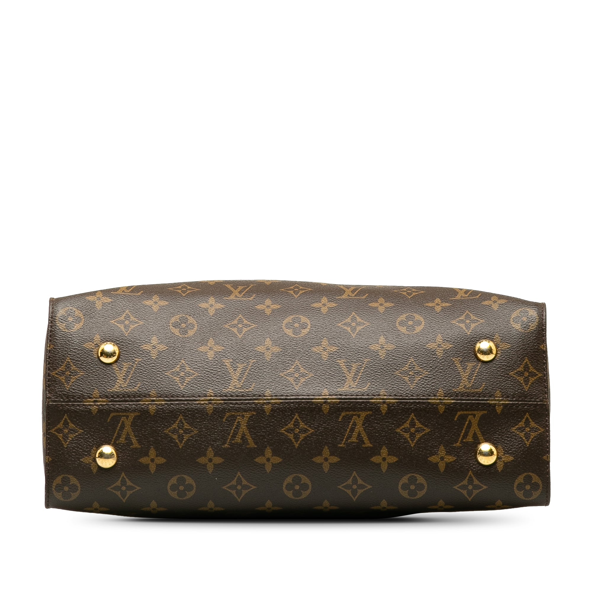Brown LV Monogram Tuileries Satchel