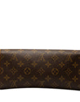Brown LV Monogram Pochette Twin GM Crossbody Bag