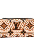 Brown LV Monogram Crafty Zippy Long Wallet
