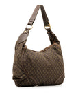 Brown LV Monogram Mini Lin Manon MM Shoulder Bag