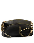 Black LV Suhali Lockit Clutch