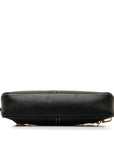 Black LV Suhali Lockit Clutch
