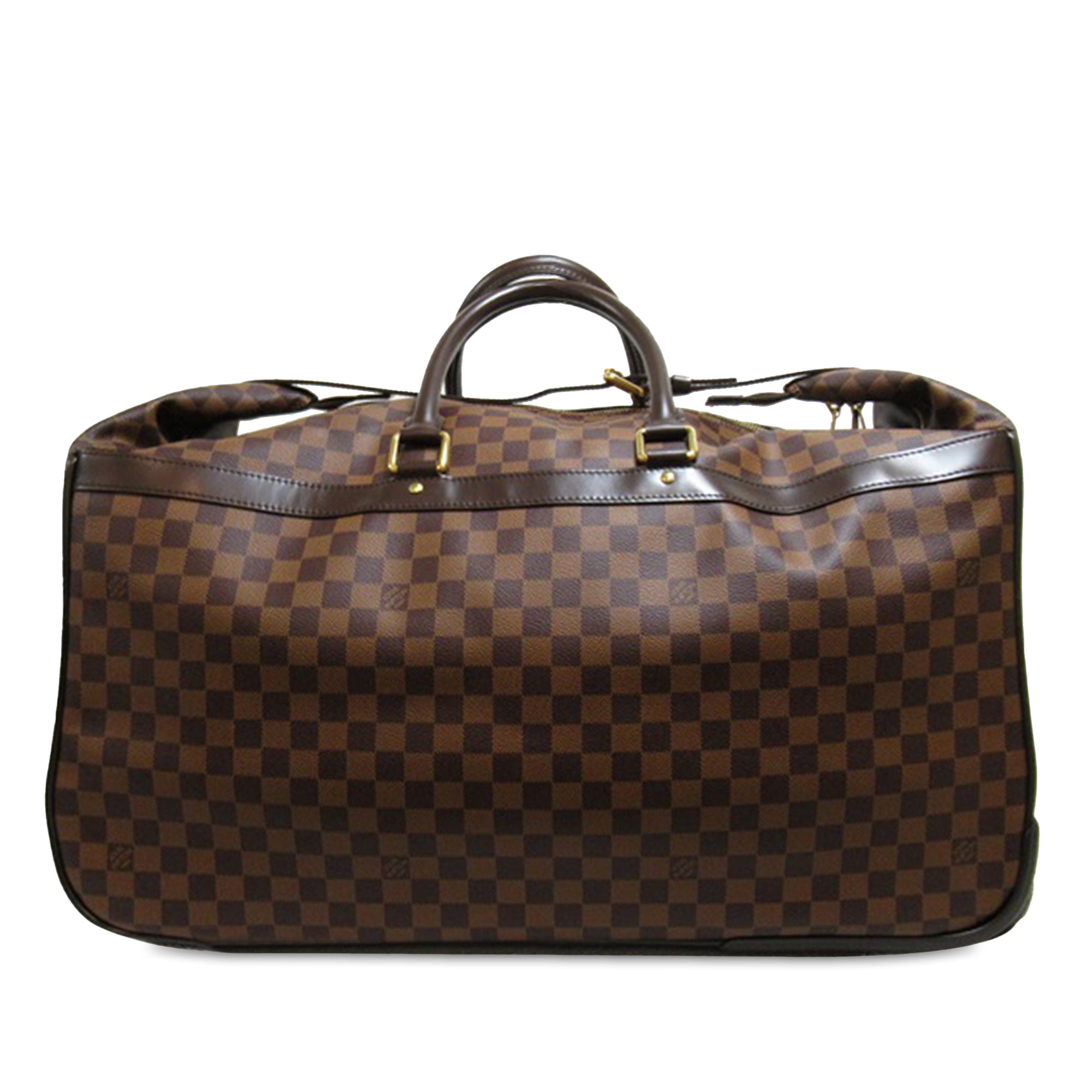 Brown LV Damier Ebene Eole 60 Travel Bag