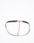 Christian D1OR Choker Black Fabric