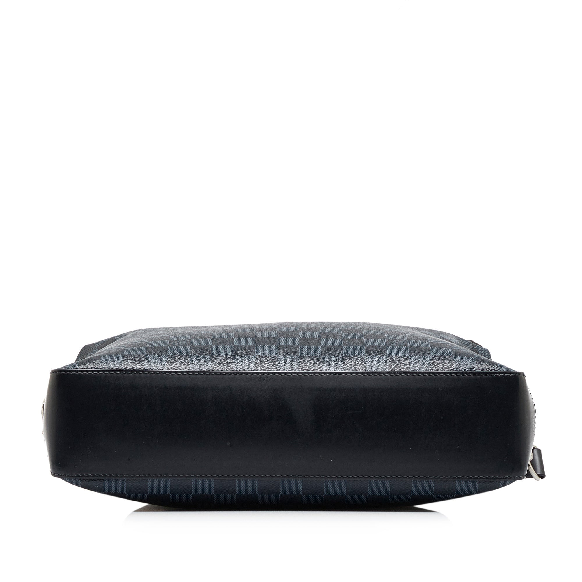 Blue LV Damier Cobalt Greenwich Messenger Crossbody Bag