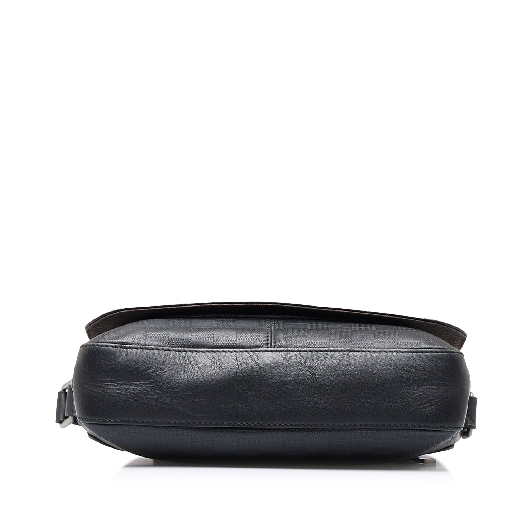 Black LV Damier Infini District Crossbody Bag
