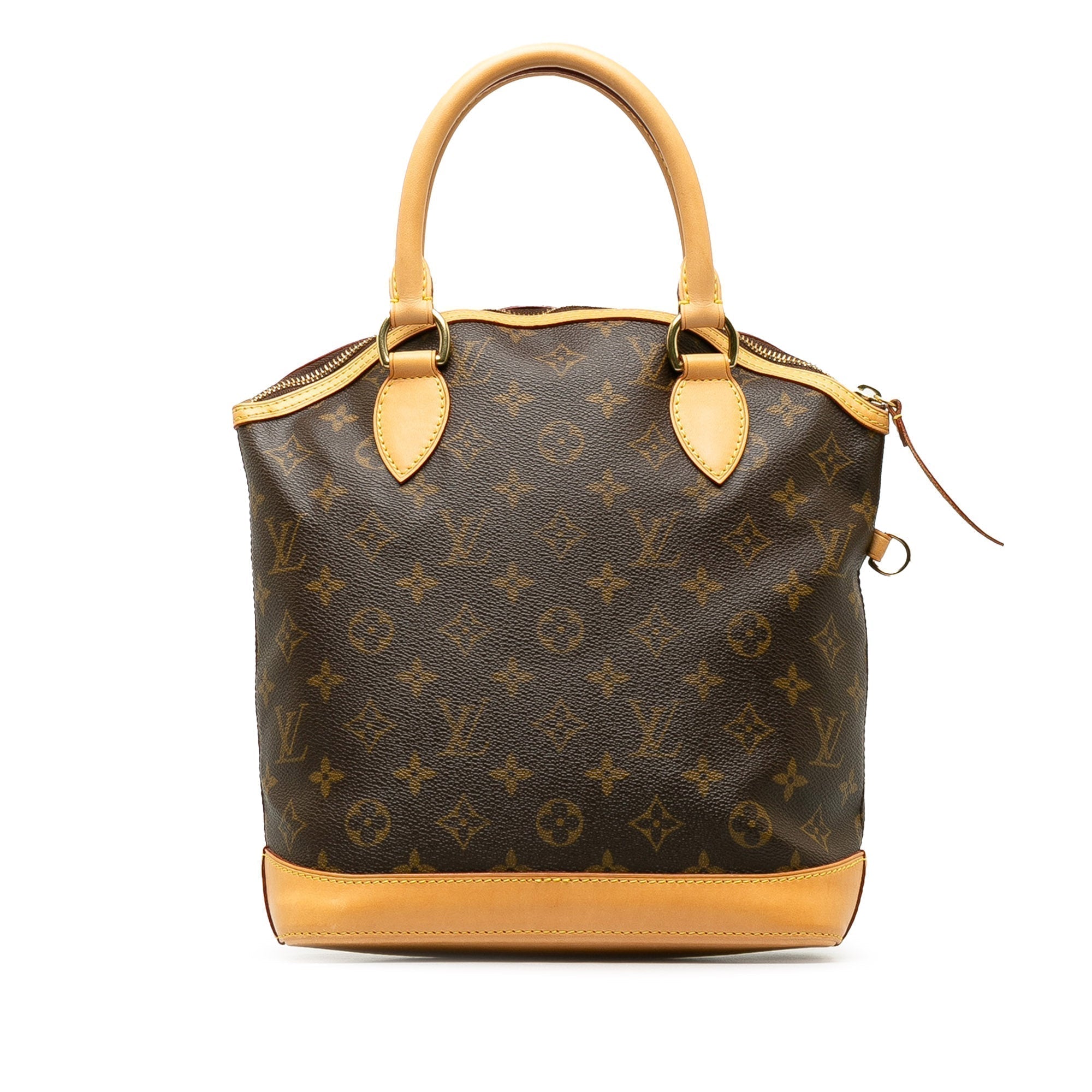 Brown LV Monogram Lockit PM HandBag