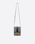 30 Montaigne D1OR Oblique Flap Bag Blue