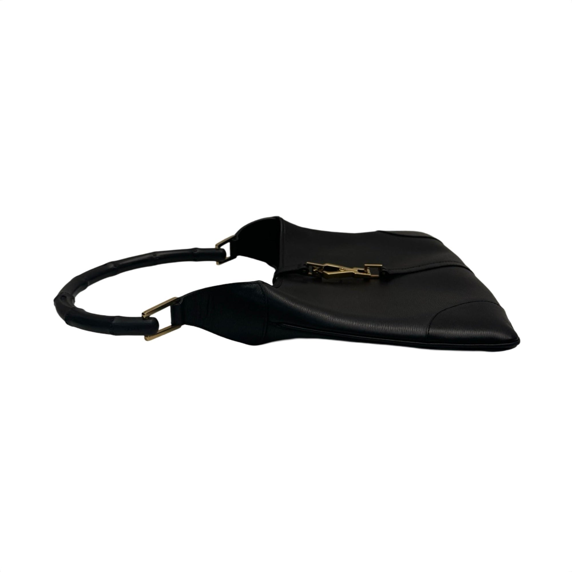 Black Handbag Luxury Designer GCCI, Size Small