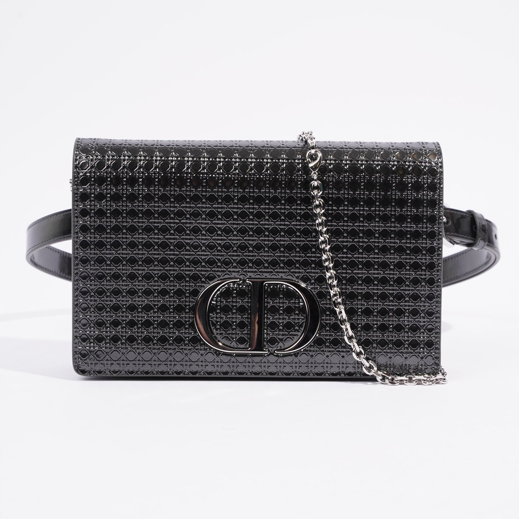 Christian D1OR 30 Montaigne Two Way Pouch Black