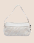 CHRISTIAN D1OR 2000s WHITE & CREAM D1ORISSIMO STREET CHIC POCHETTE