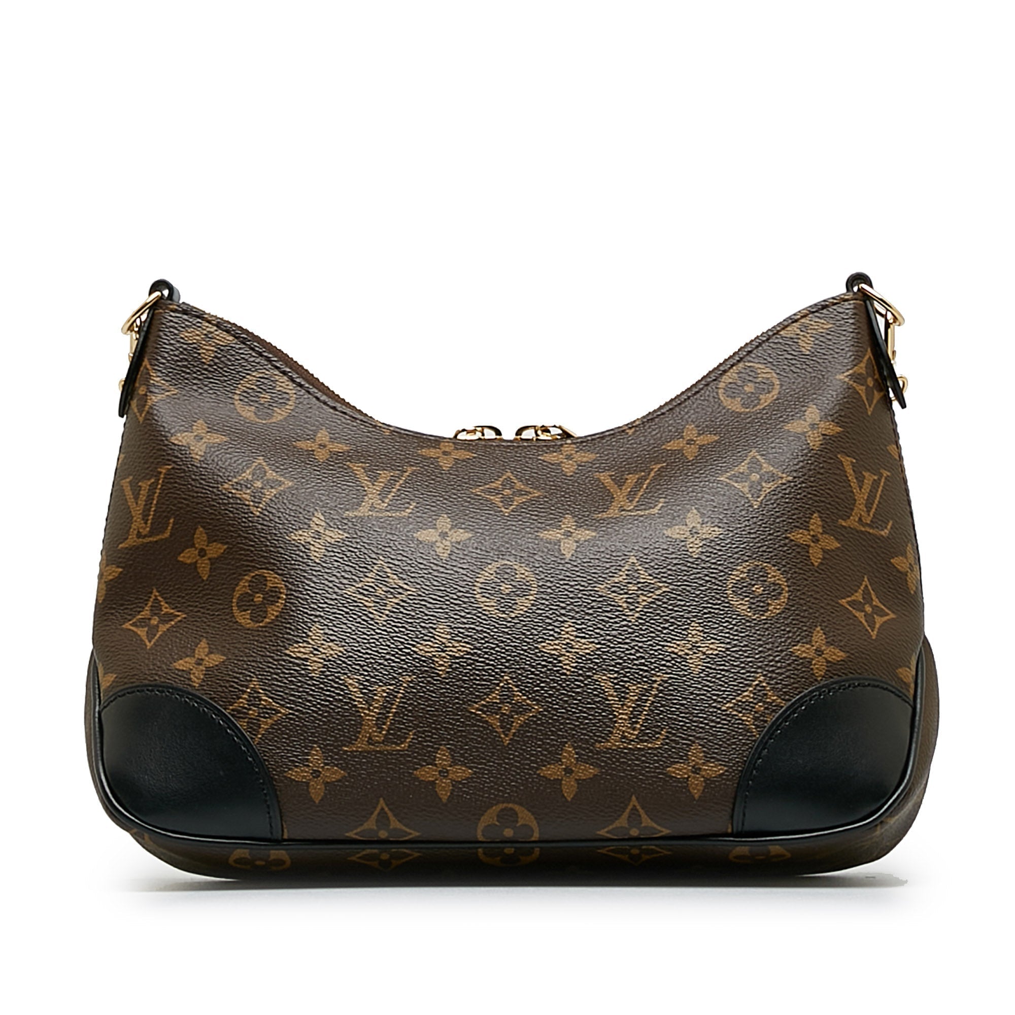 Brown LV Monogram Boulogne Satchel