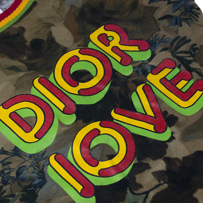 CHRISTIAN D1OR 2003 "D1OR LOVE" RASTA TANK TOP