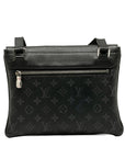 Black LV Taigarama Outdoor Flap Messenger Crossbody Bag