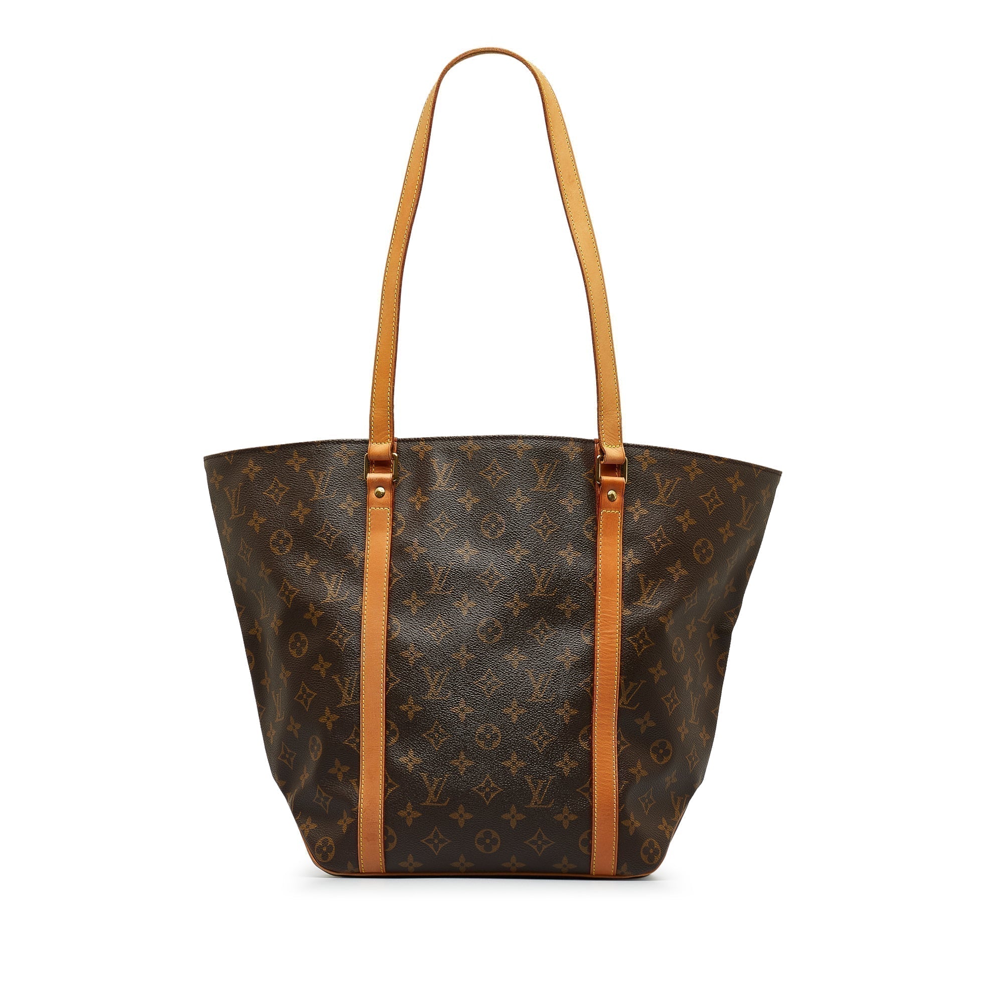 Brown LV Monogram Sac Shopping 48 Tote Bag