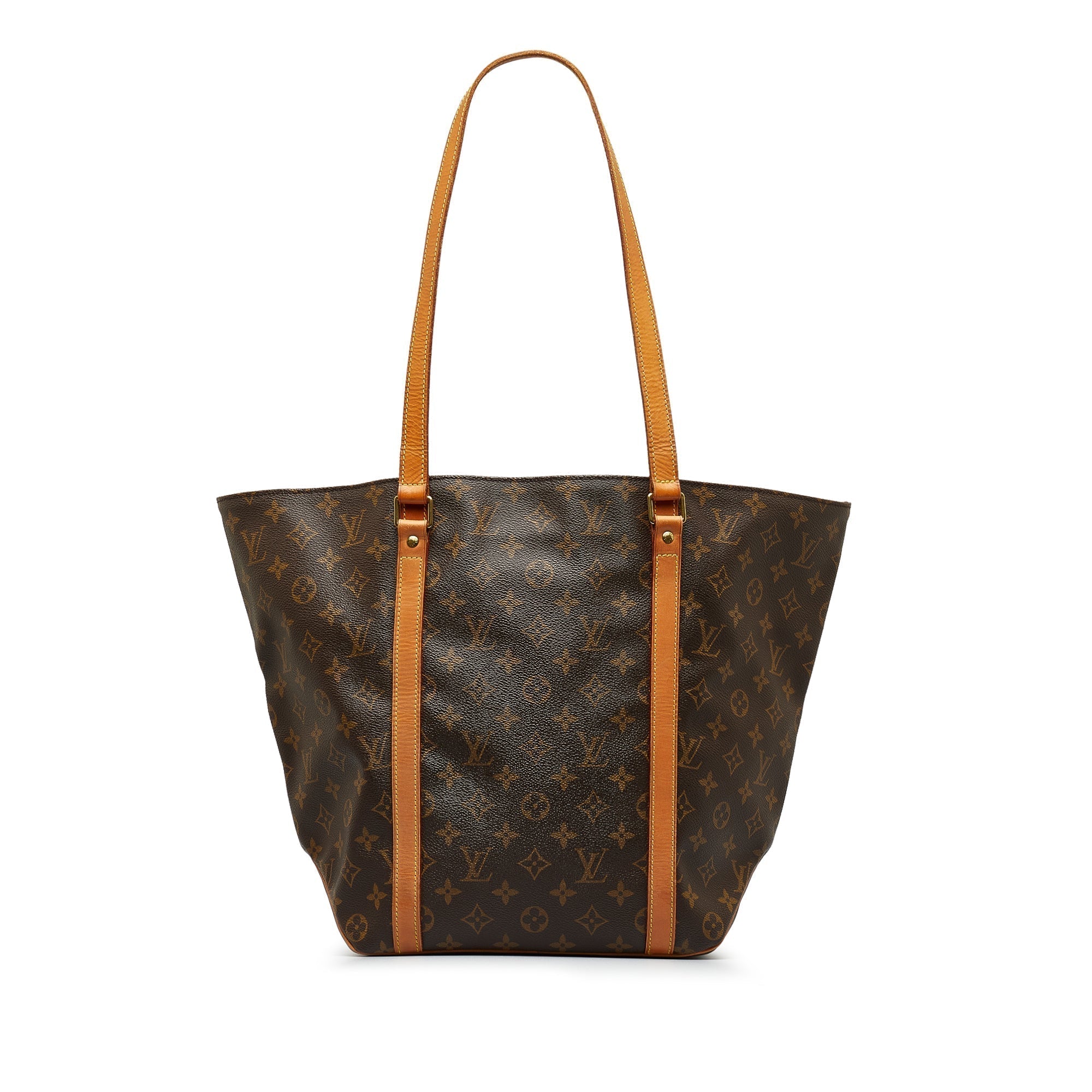Brown LV Monogram Sac Shopping 48 Tote Bag