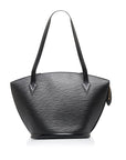 Black LV Epi Saint Jacques GM Long Strap Tote Bag