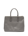 PRD Galleria Saffiano Tote Bag Calfskin Grey SHW