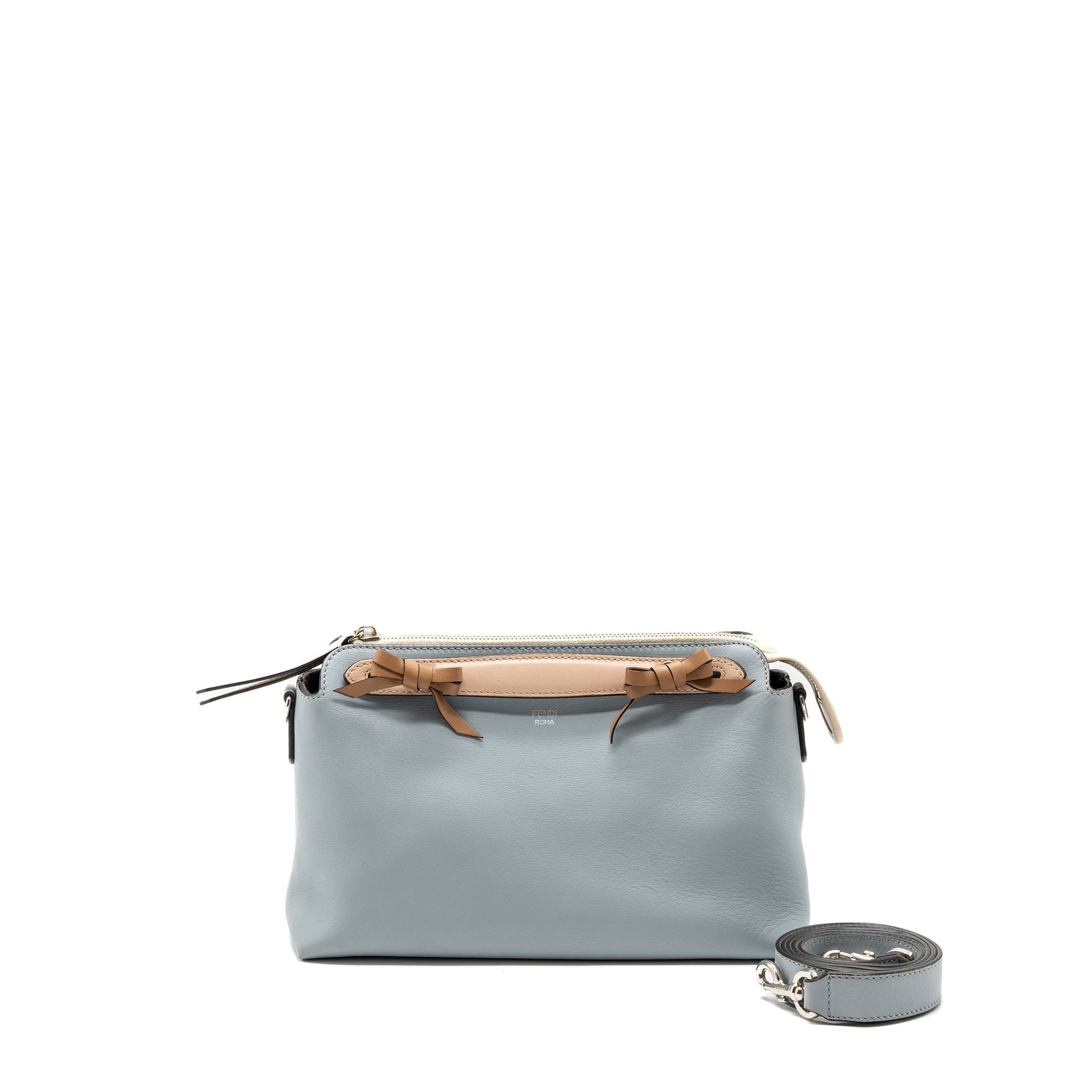 FNDI by the way calfskin multicolour light blue / pink SHW