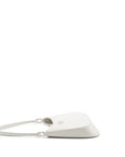 PRD Cleo Shoulder Bag Brushed Leather White SHW
