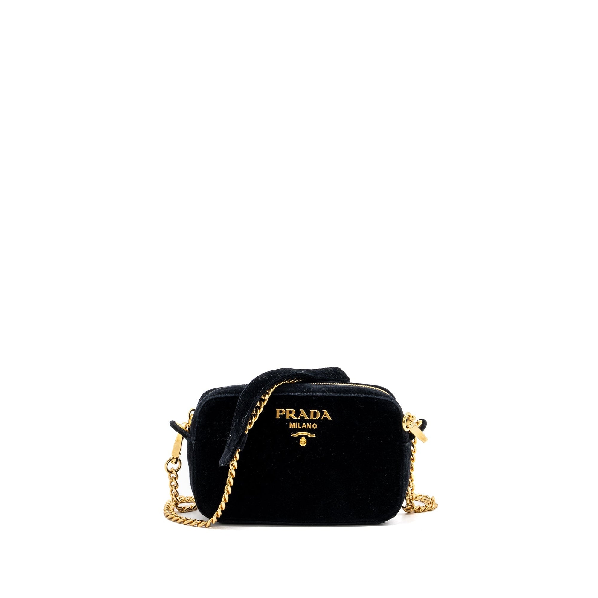 PRD camera bag velvet black GHW