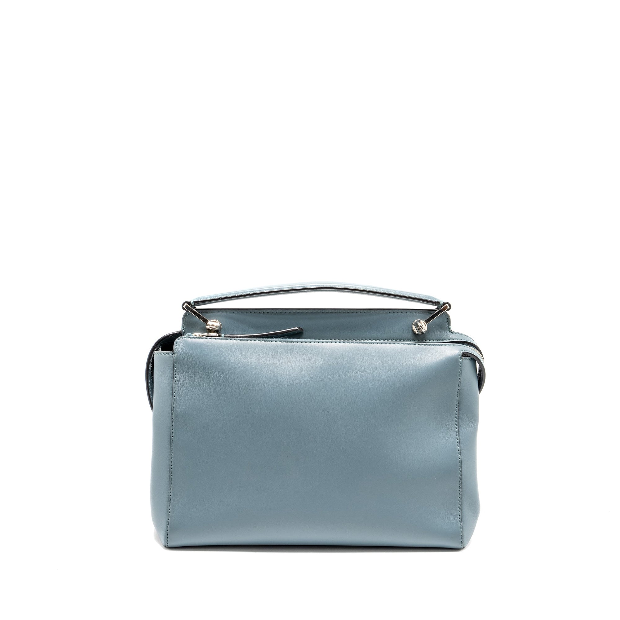 FNDI Dotcom Bag Calfskin Blue SHW