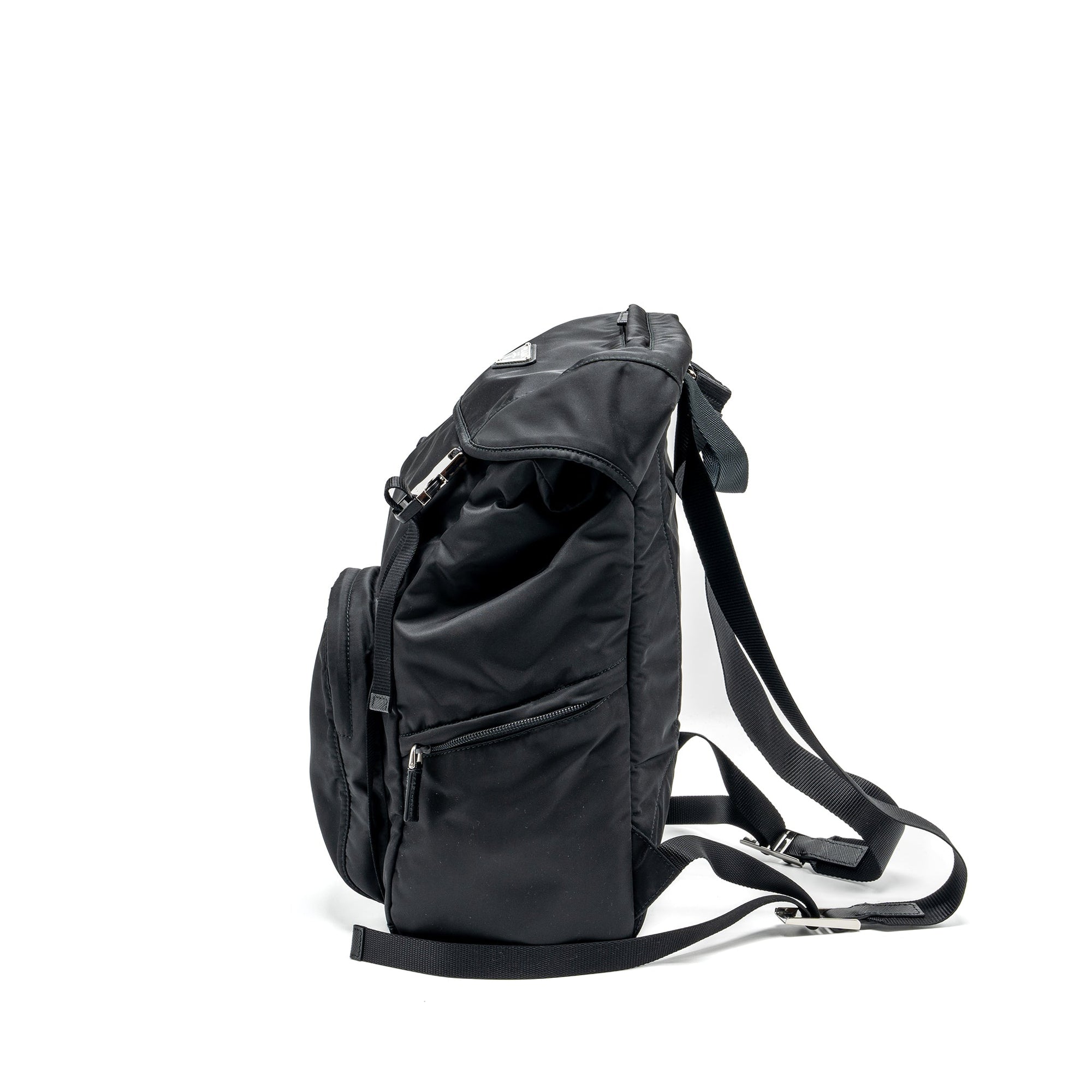 PRD Backpack Re-Nylon/Saffiano Black SHW