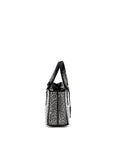 PRD Galleria Satin Mini Bag With Crystal Black SHW