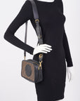 FNDI Camera Case Monogram Leather / Canvas