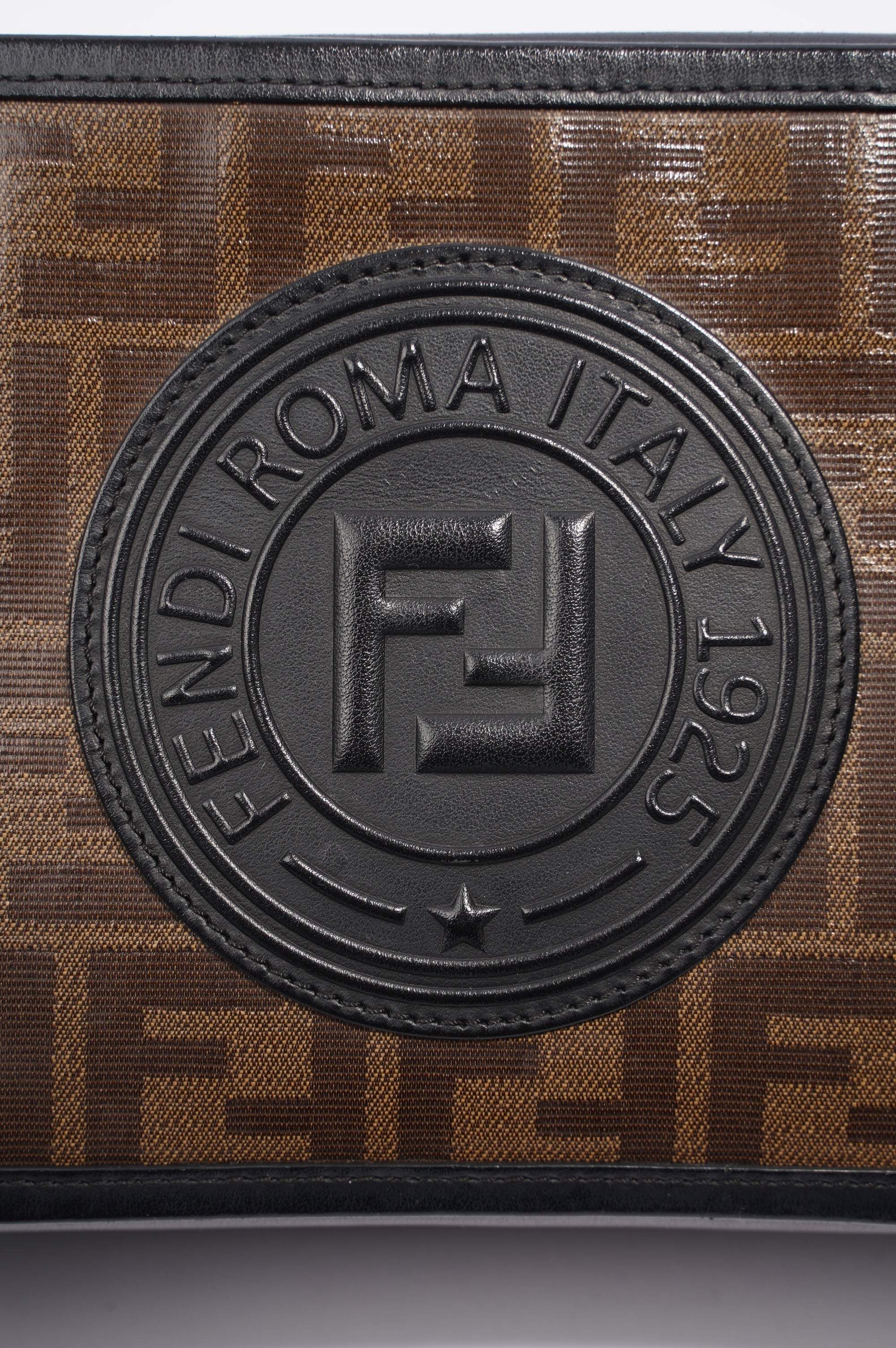 FNDI Camera Case Monogram Leather / Canvas