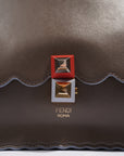 FNDI FNDI Kan Bag Grey Leather Medium