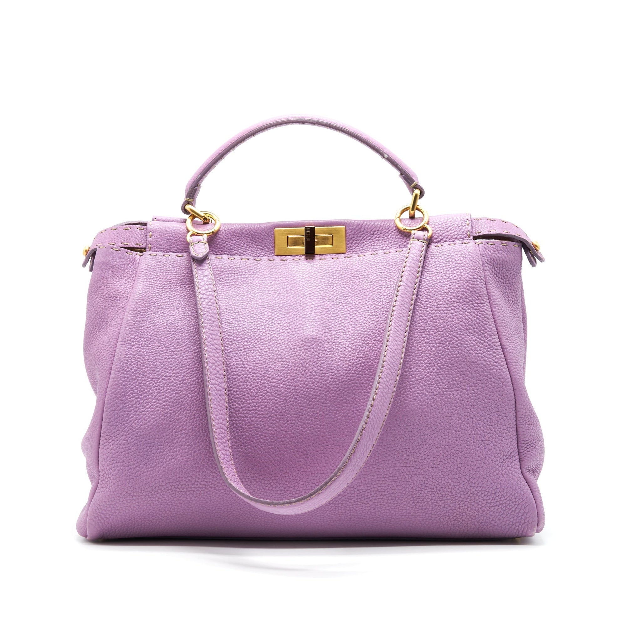 FNDI Extra Large Peekaboo Bag Purple