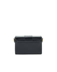 CHRISTIAN D1OR 30 MONTAIGNE SMALL BOX BAG LEATHER BLACK