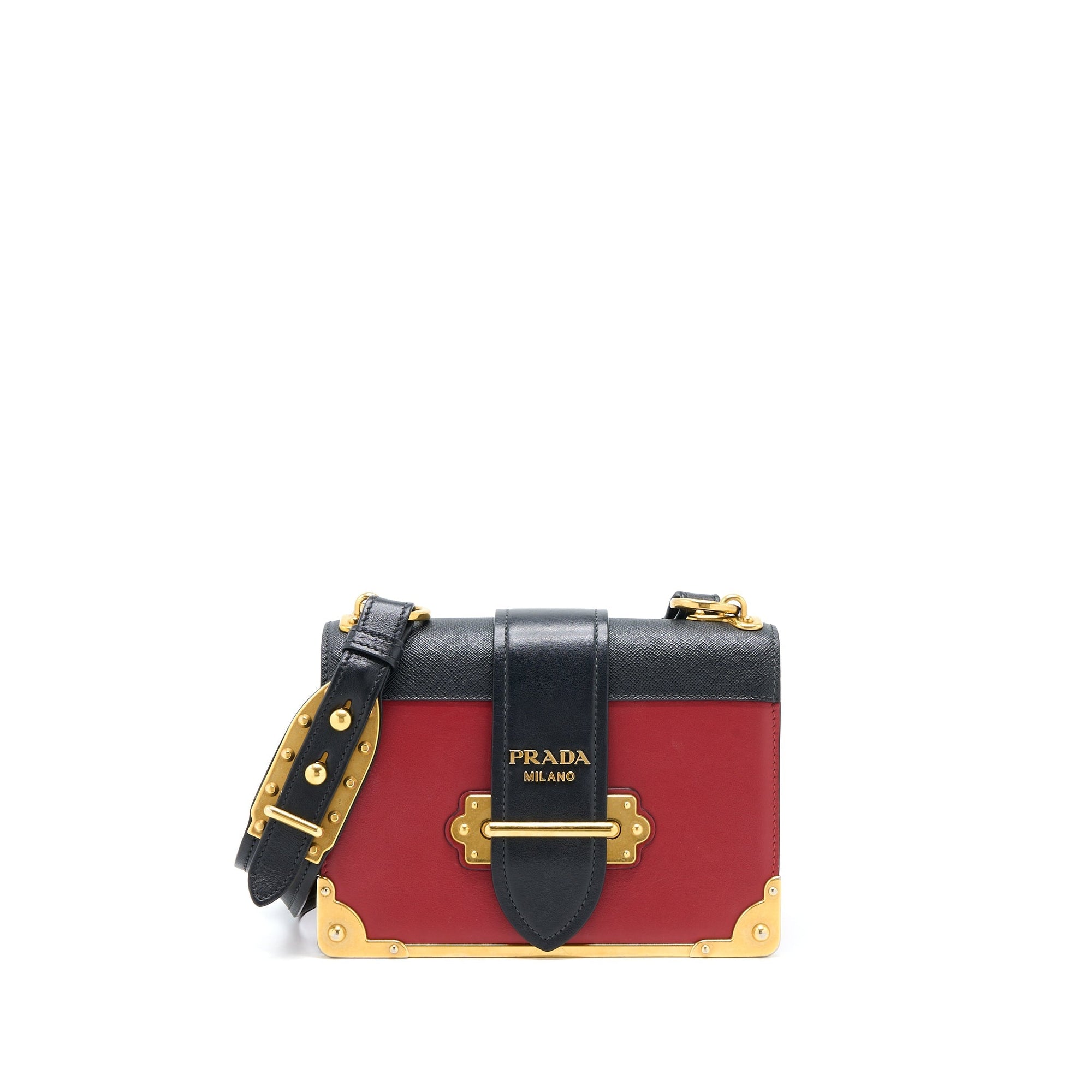 PRD Cashier Bag Calfskin Red /Black GHW