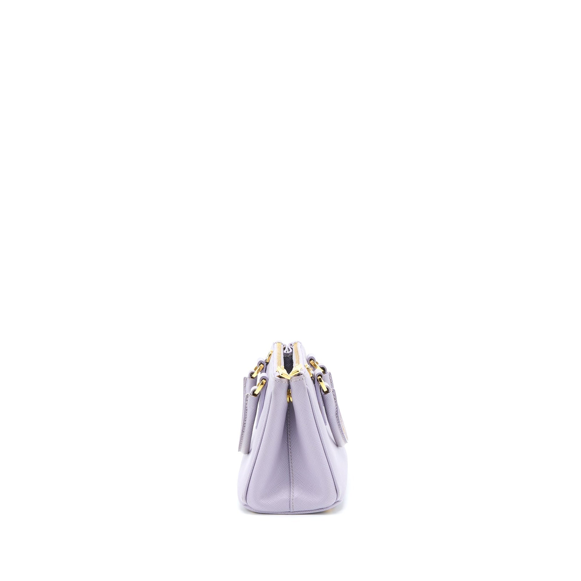 PRD Galleria Saffiano Mini Bag Leather Light Purple GHW